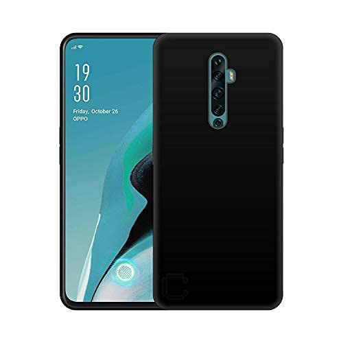 CASE OPPO RENO 10X ZOOM MATTE SOLID SOFT BLACK SLIM DOFF PREMIUM