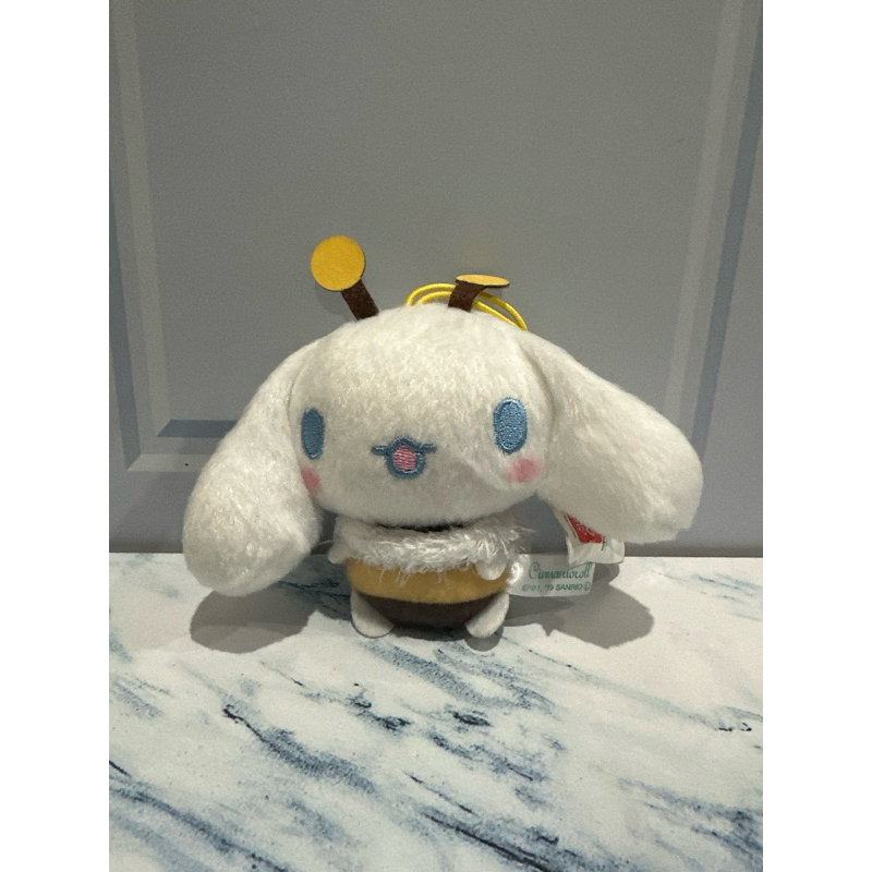 Cinnamoroll Honey Bee Mascot Plush Keychain Sanrio Japan
