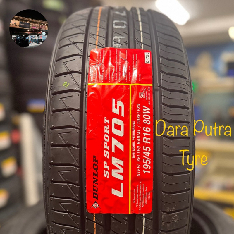 ban mobil 195 45 16 dunlop lm705 Ban 195/45 R16 Dunlop LM705