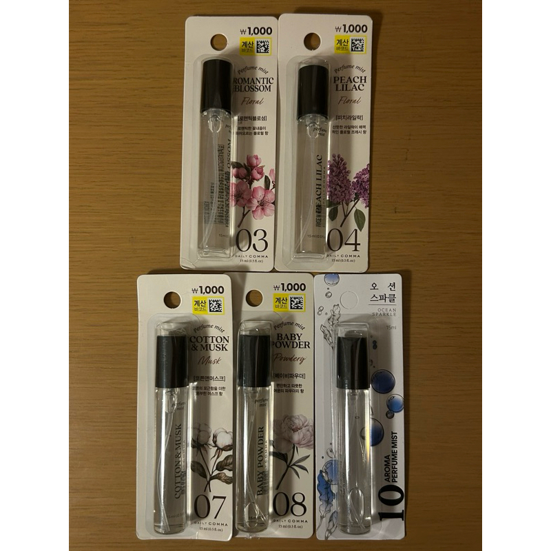 Parfum (Parfume Mist Daiso Daily Comma) READY STOCK