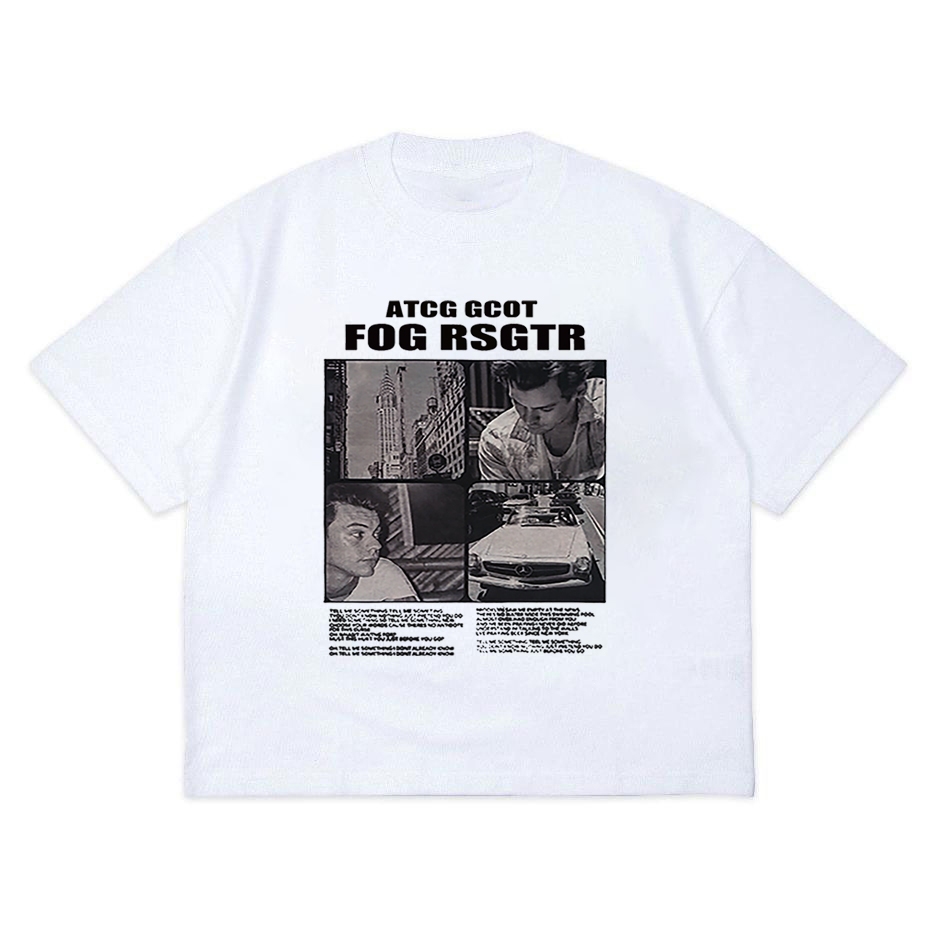 Kaos Putih Fog RSGTR ATCG GCOT Kaos Hitam Fog Feared Off Good