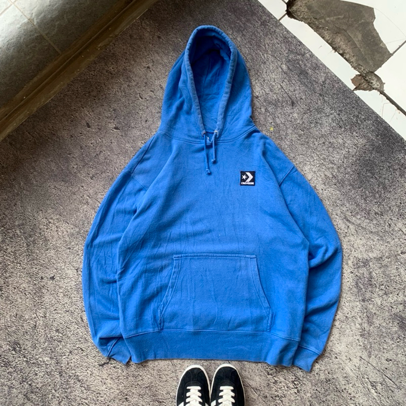 Hoodie Converse Blue Rare Original