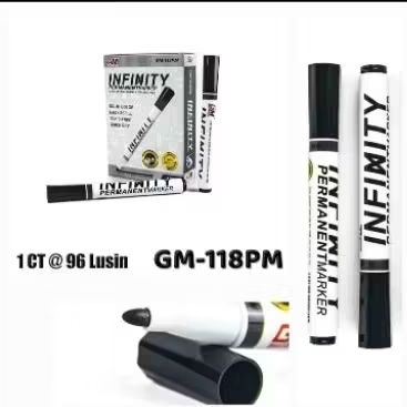 

GM Infinity Spidol Permanen Permanent Marker Spidol Hitam Permanen Black Permanent Marker