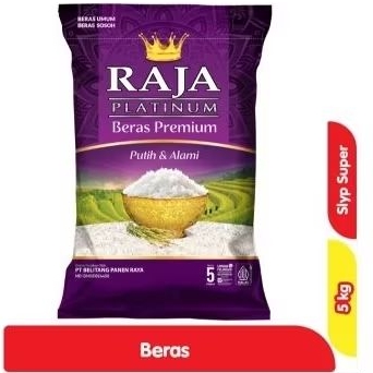 

Beras 5 kg RAJA premium