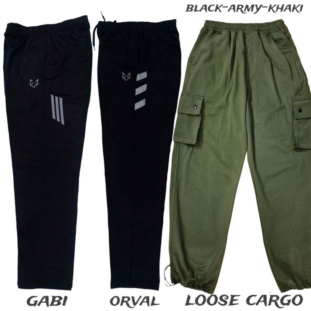 Dick Wolves/Athlet Celana Training Pria Wanita Gabi/Orval/Rivka/Loose Cargo