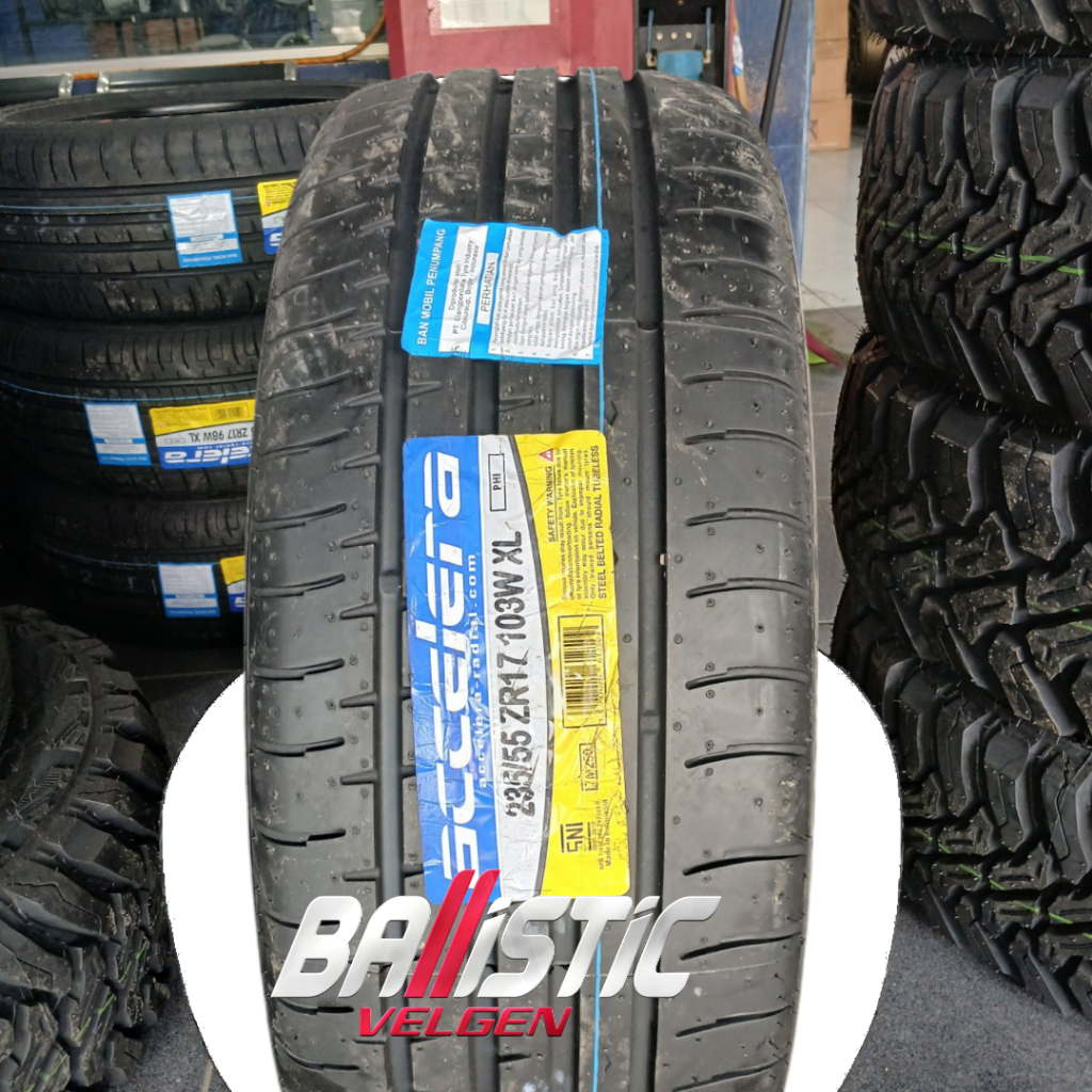 Ban Mobil Ukuran 235 55 Ring 17 Merek Accelera PHI Ban Tubeless Radial 235/55 R17