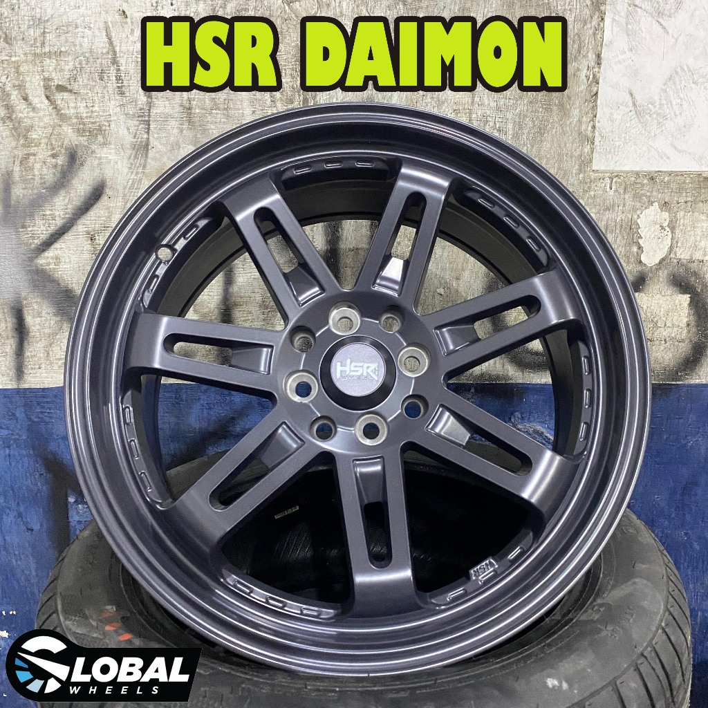 New Velg TE37 HSR Daimon Ring 17 Buat Mobil Avanza, Raize, Mobilio, Yaris, Vios Dll