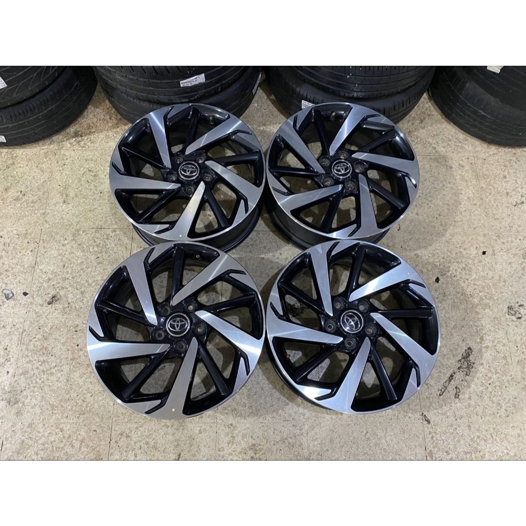 VELG MOBIL RUSH TRD R17 LEBAR 6,5 ET50 PCD 5X114 ORIGINAL