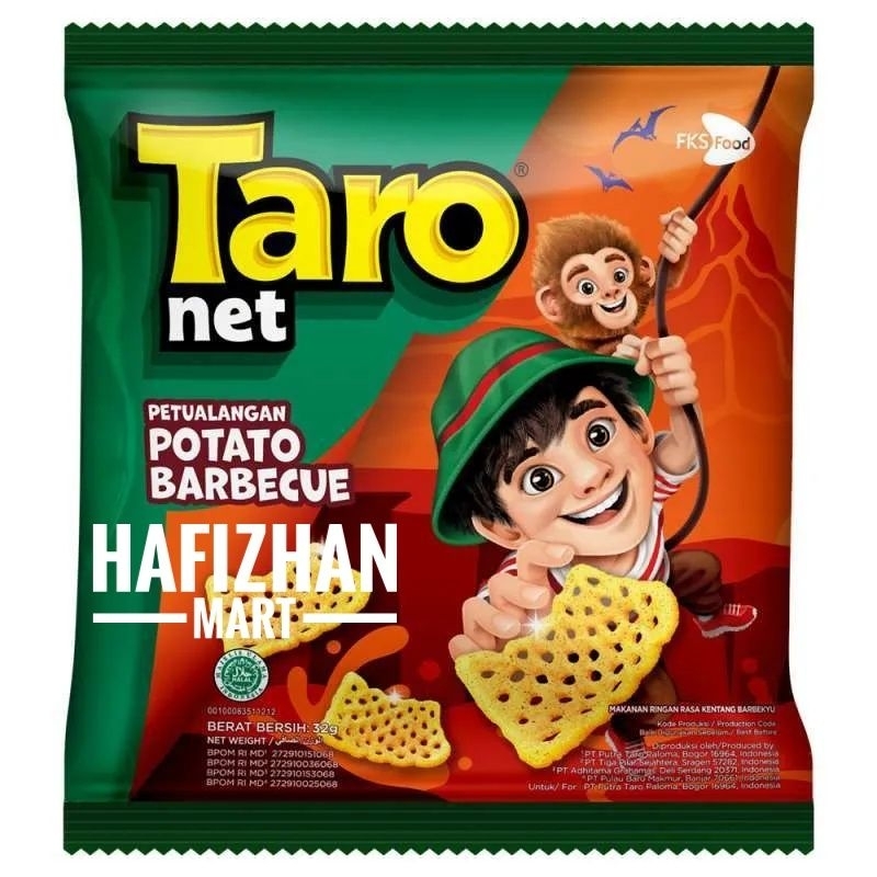 

Taro net potato snack 17gr bbq