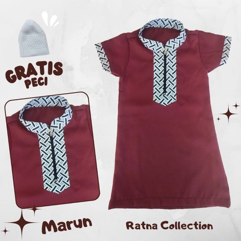 jubah bayi gamis anak laki laki Jubah bayi Newborn