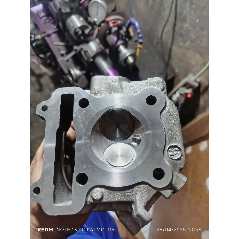 silinder head Mio sudut . klep 29/24 head kop mio