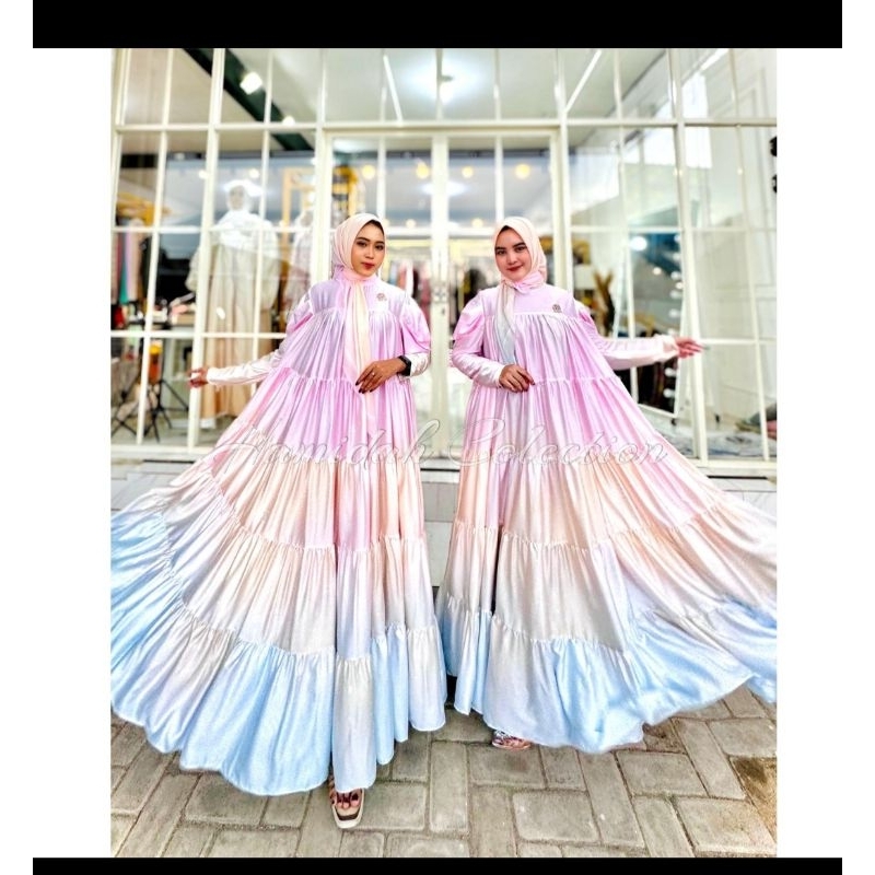 Gamis premium pelangi SS
