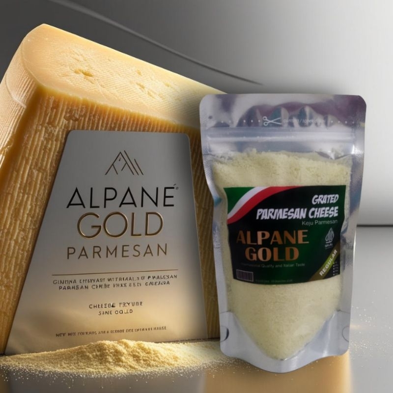 

Keju parmesan Alpane Gold Repack 50g