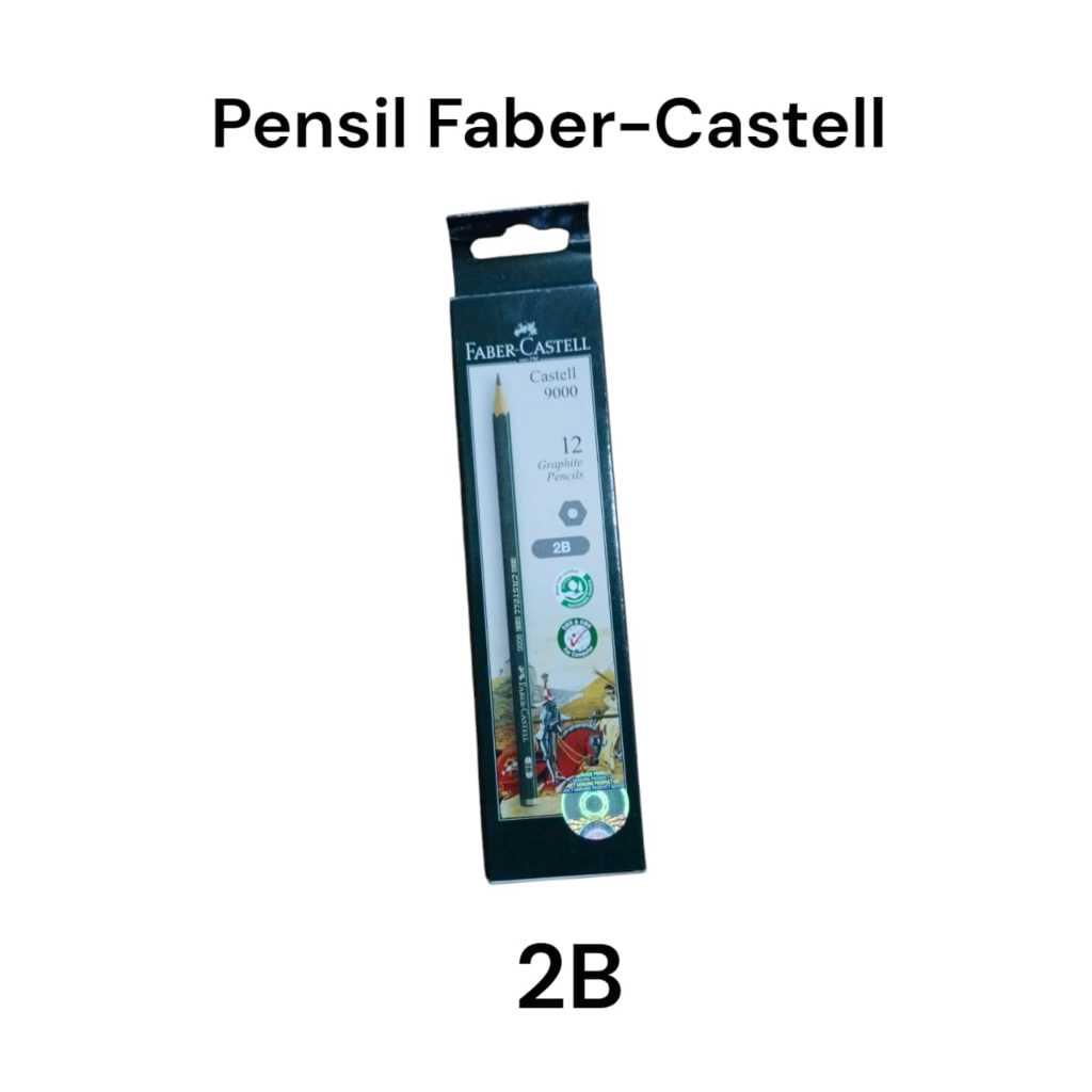 

Pensil Faber-Castell 2B