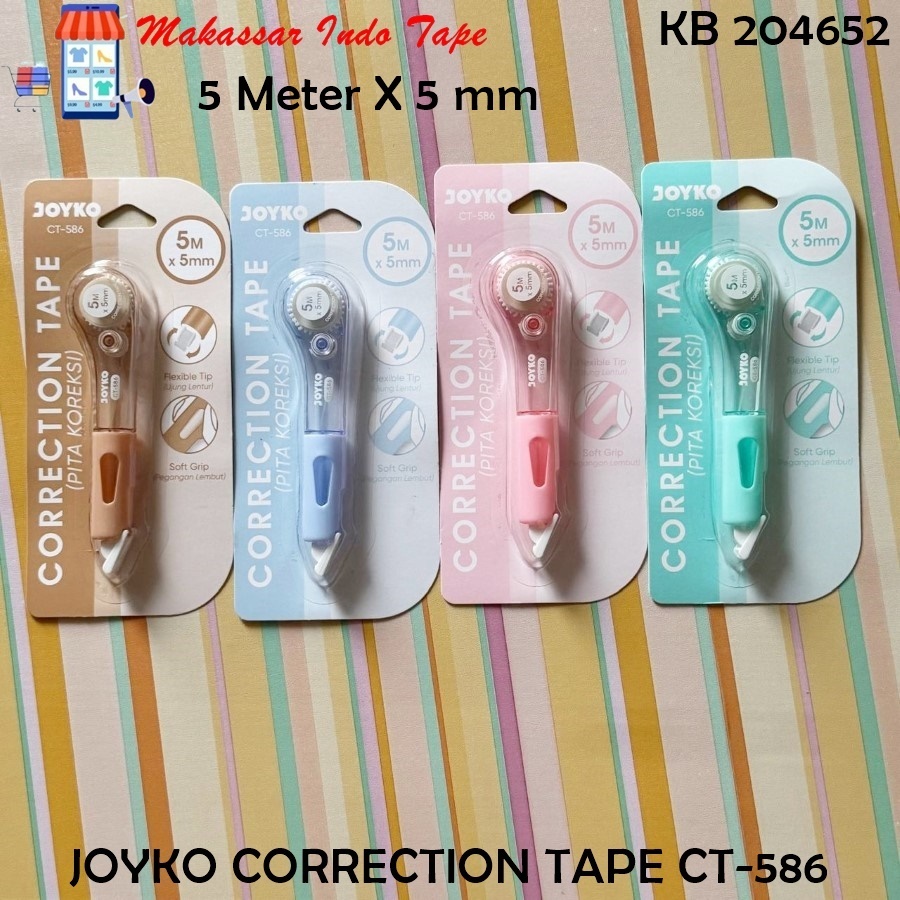 

[1 PCS] JOYKO CORRECTION TAPE CT-586 PITA KOREKSI