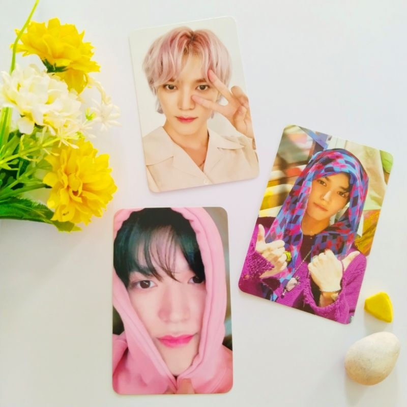 [OFFICIAL PHOTOCARD] TAEYONG AR SLOWACID / TAEYONG HOODIE PINK