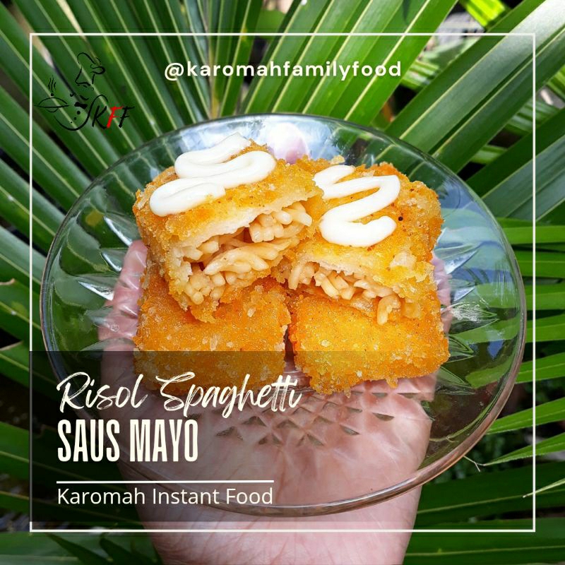 

《KFF》Risol Spaghetti Saus Mayo Isi 10 / Kroket / Frozen Food