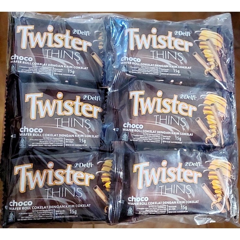 

Twister Wafer Roll ( 1pack isi 12 pcs )