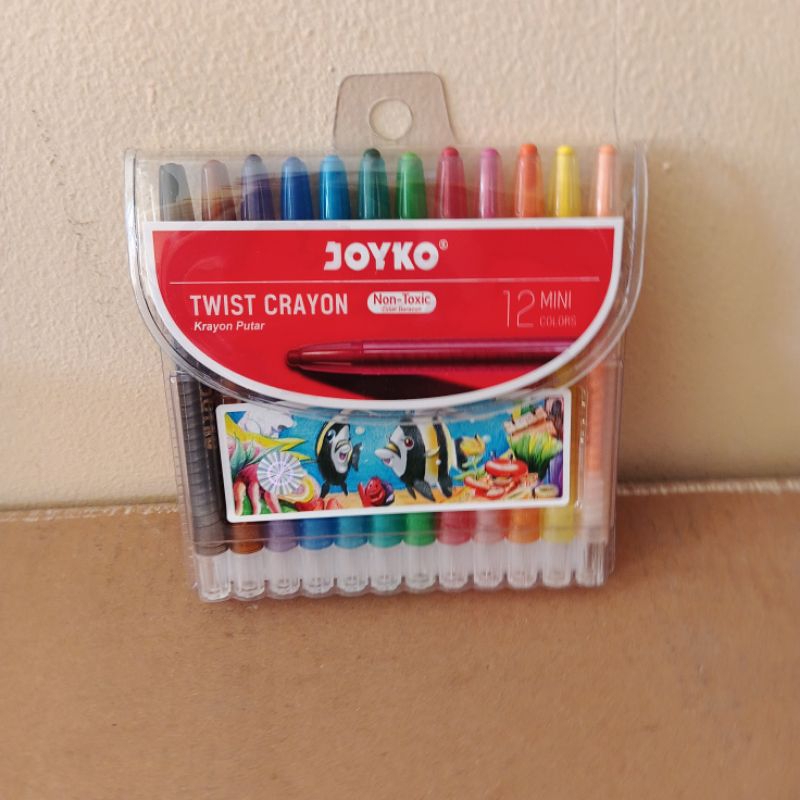 

Crayon Putar 12 Warna JOYKO Mini