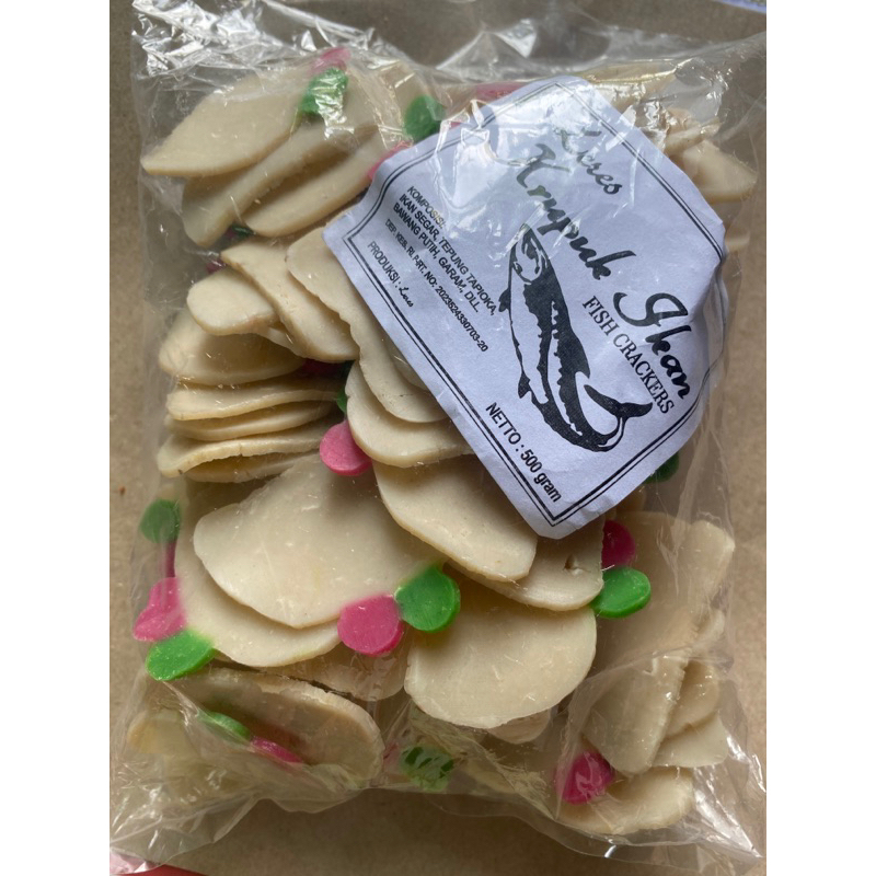 

Kerupuk Ikan BangJo Khas Pantura Lamongan 500Gram