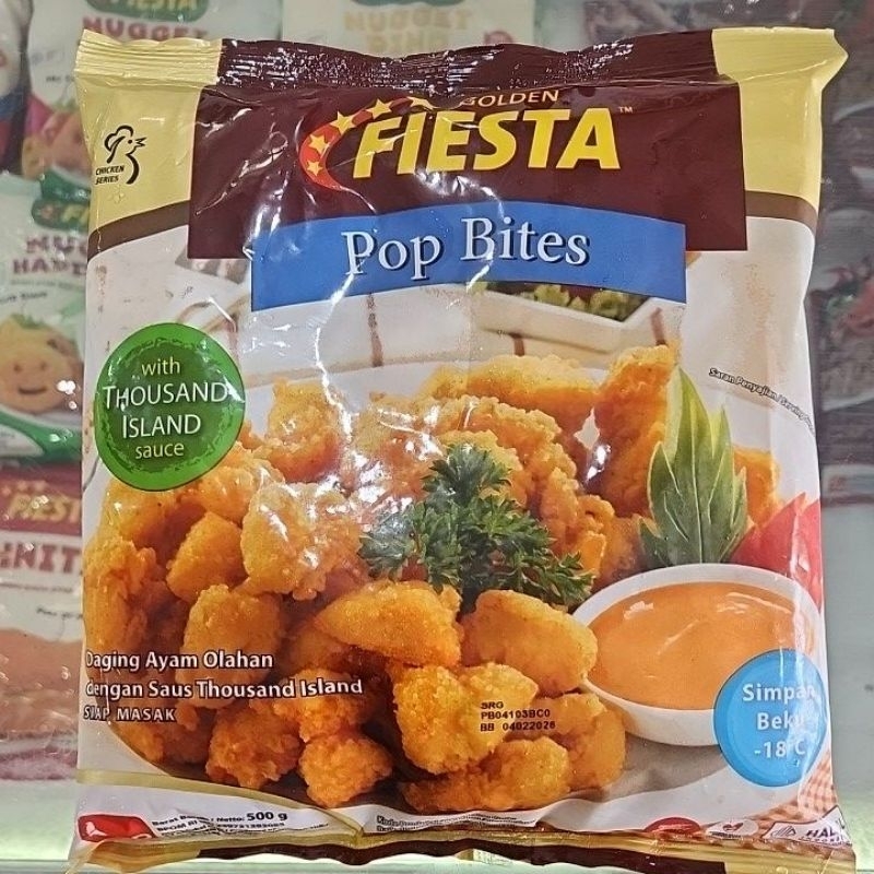 

FIESTA GOLDEN POP BITES 500gr