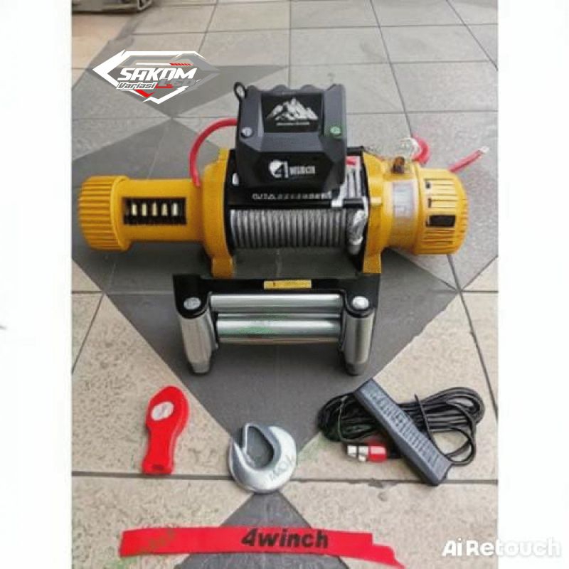 4winch baja super Sonic winch Sonic high speed 7.8hp offroad jeed