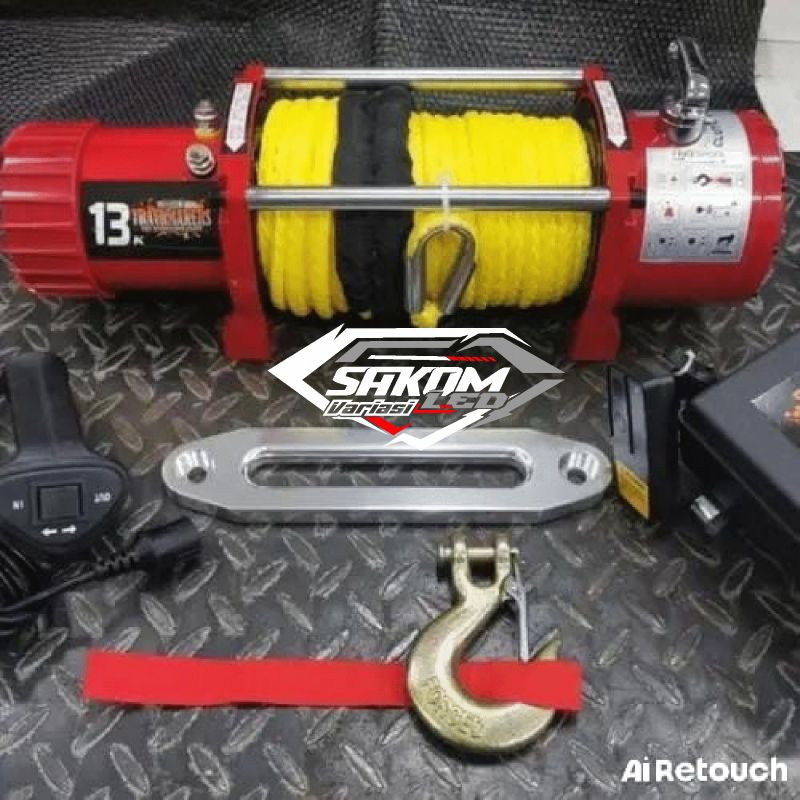 winch teackmakers 13.5k plasma winch offroad