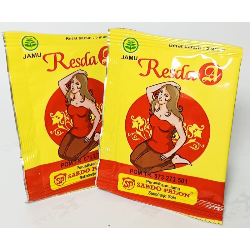 

JAMU RESDA SABDO PALON MURAH kemasan pack isi 10sachet