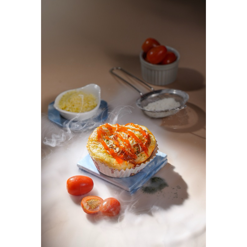 

Roti smoked beef cheese mayo