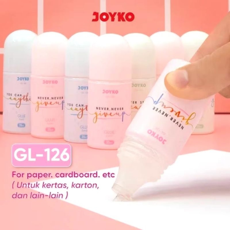 

Lem Kertas Lem Cair JOYKO 35 ml Liquid Glue Joyko GL126