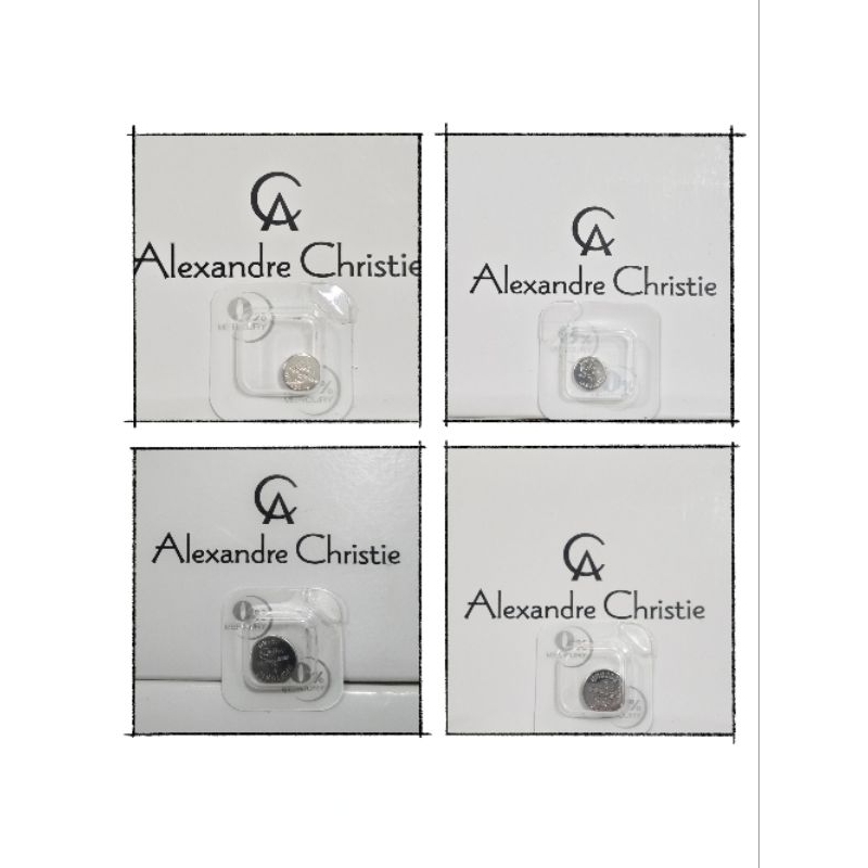 Baterai Jam Tangan Alexandre Christie Original