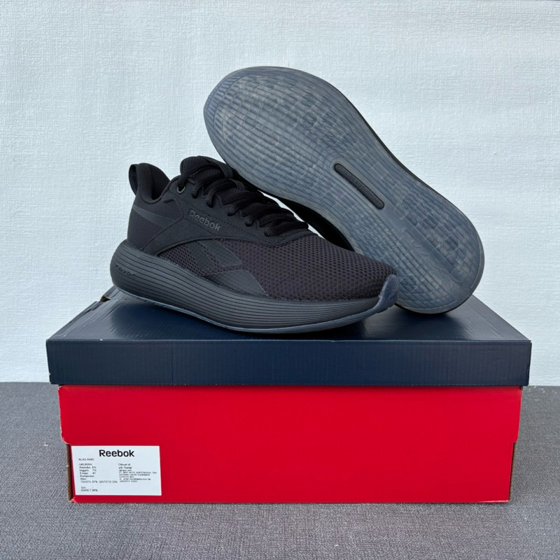 Sepatu REEBOK DMX COMFORT +  Original Resmi MAP Hitam