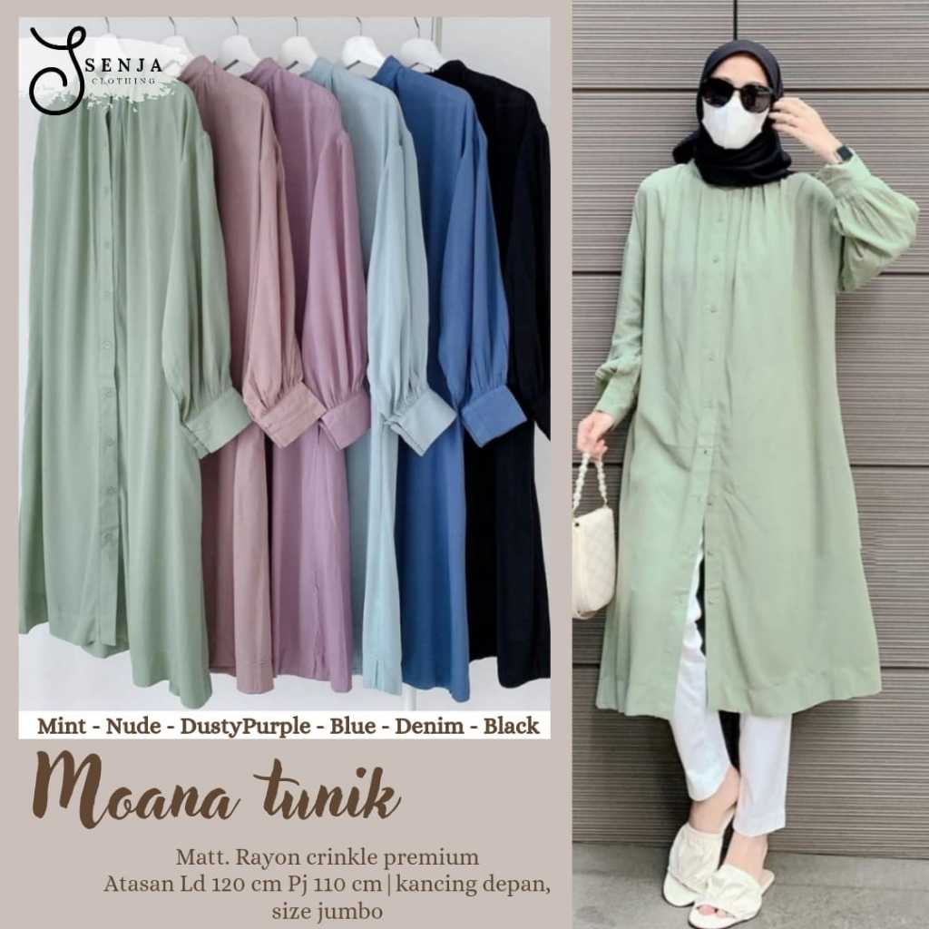 Moana Tunik By Senja Ld 120