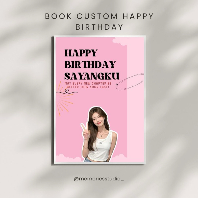 KADO BUKU ULANG TAHUN CUSTOM-A5-memoriesstudio