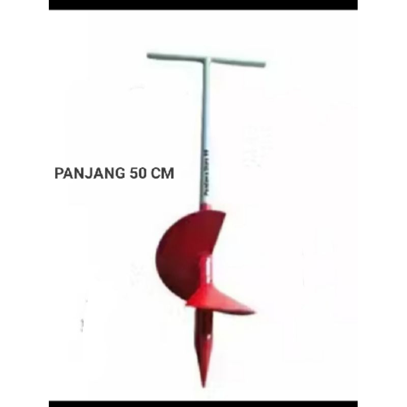 Bor biopori pelubang tanah