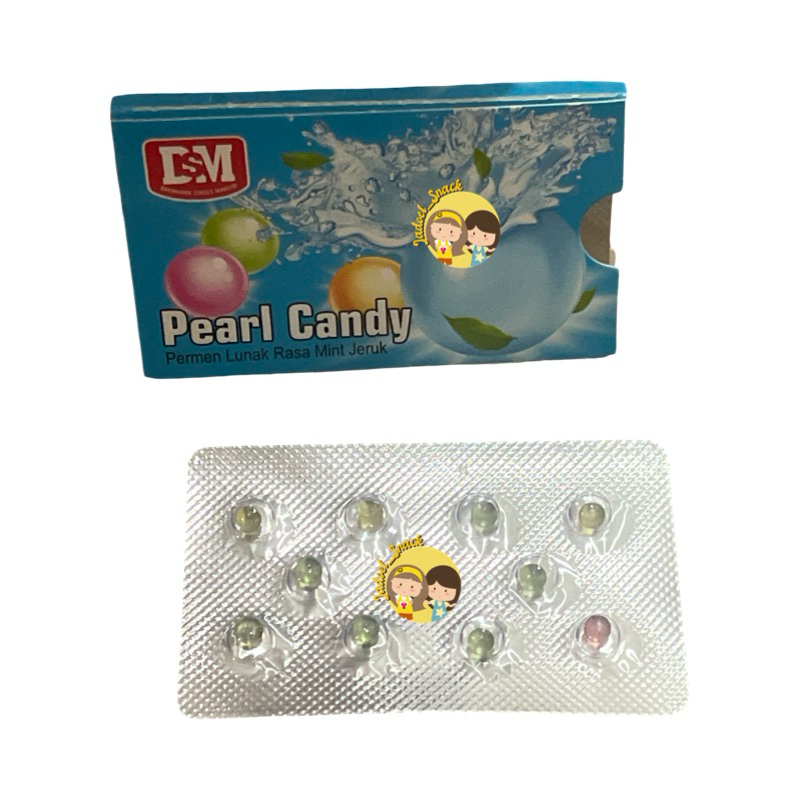 

Permen Pearl 3gr Rasa buah mint Candy Pearls meletus by Jadoel_Snack