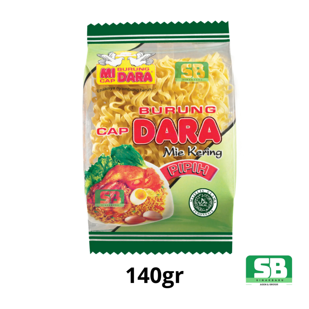 

Mie Kering Burung Dara 140gr Original