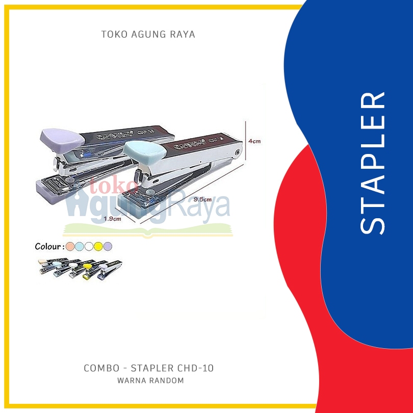 

STAPLER COMBO CHD-10 / 10 JEN / 10 ION / 45