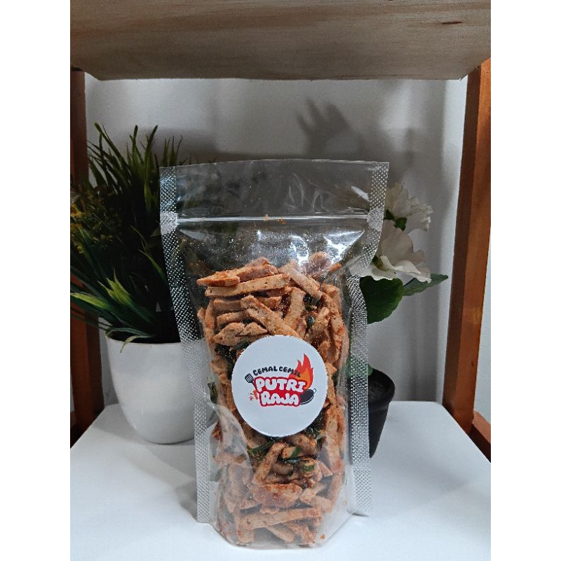 

BASRENG(BASO GORENG)RENYAH PEDAS DAUN JERUK PUTRI RAJA