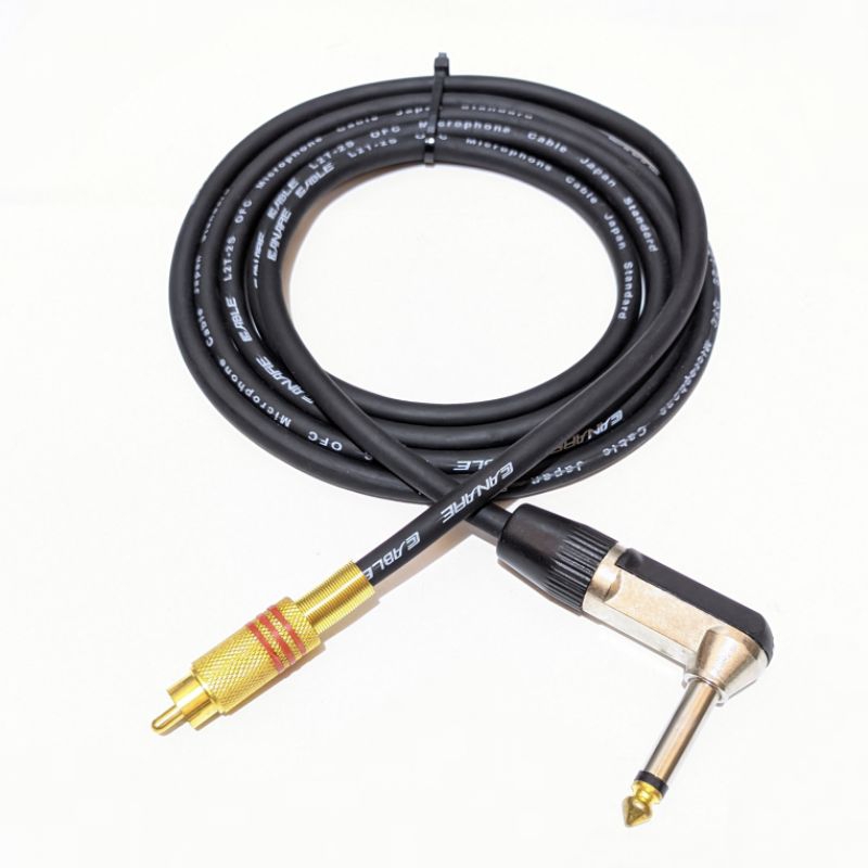 Jack Gitar/Kabel Jack Gitar To RCA Gold/Kabel Jack Audio