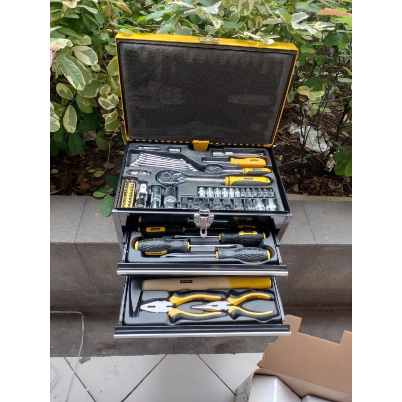 KRISBOW ADVANCE MECHANICAL TOOL SET 69 PCS KRISBOW TOOL KIT