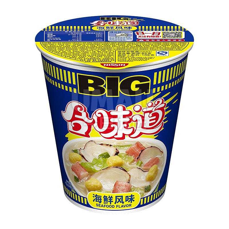 

Nissin Big Cup China Ramen Noodles Noodle Seafood Flavor