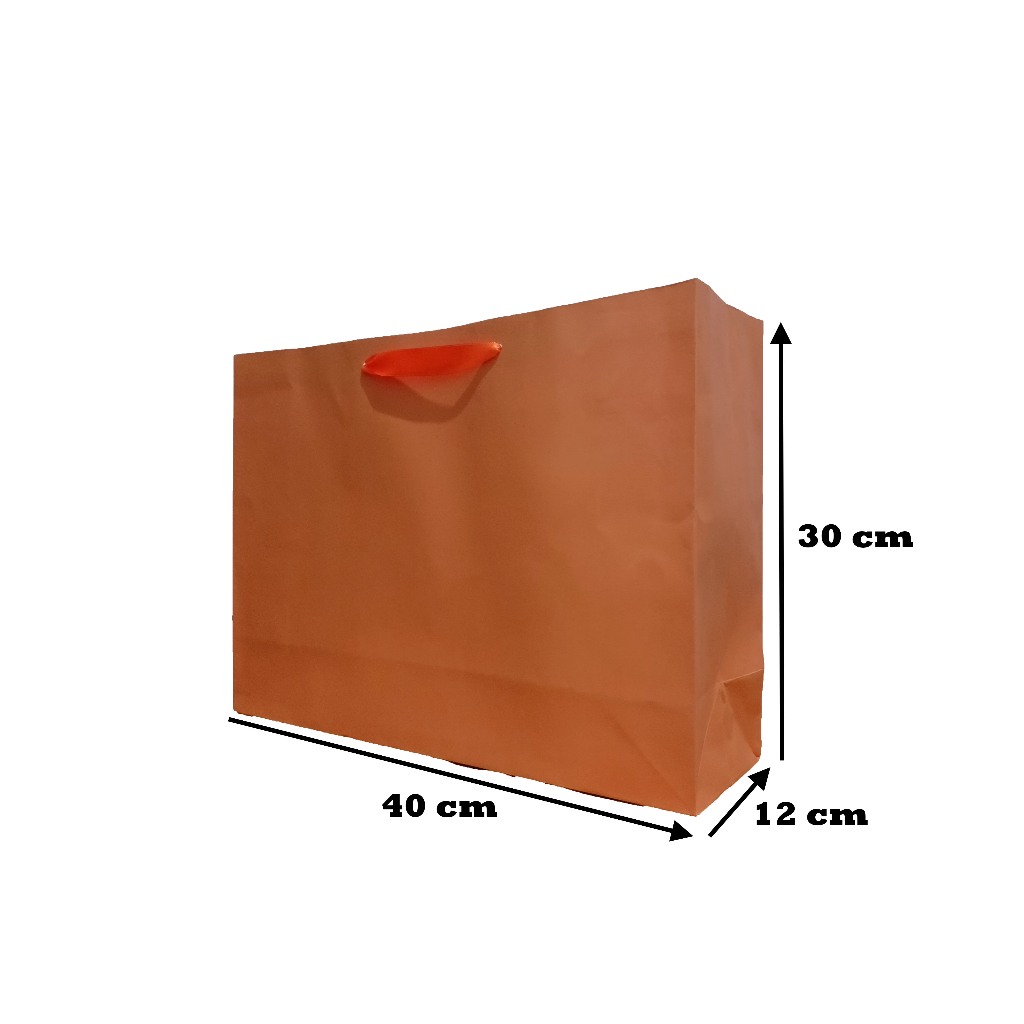 

PaperBag Polos - Buffalo Orange - 40cm x 12cm x 30cm