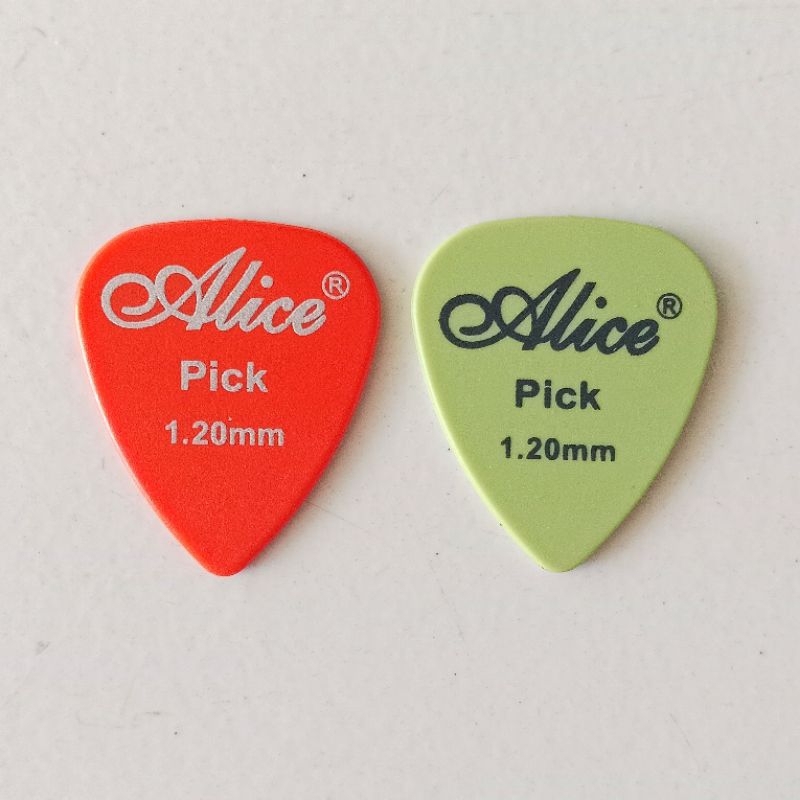 PICK GITAR & BASS ALICE ukuran 1,2mm bisa utk squier fender yamaha cort gibson epiphone samick greg 