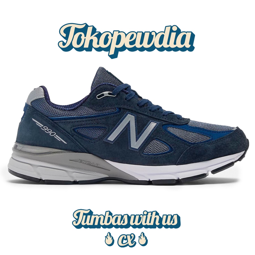 New Balance 990 V4 Navy MiUSA (U990NV4)