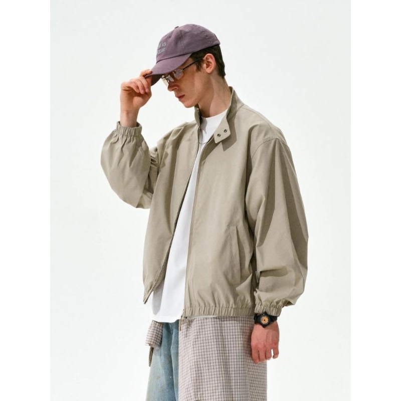 jaket pria bomber/jaket polos taslan/jaket premium