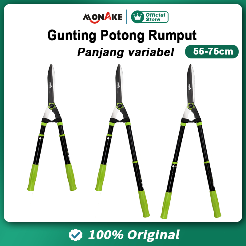 Monake Alat Jerman Gunting Potong Rumput 55Cm-75Cm / Gunting Dahan Alat Pemotong Rumput Ranting