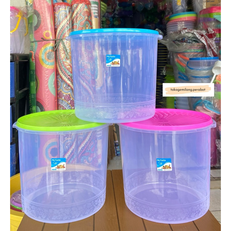 Toples Plastik / Toples Besar / Toples Murah / Toples Makanan / Toples 16 Liter