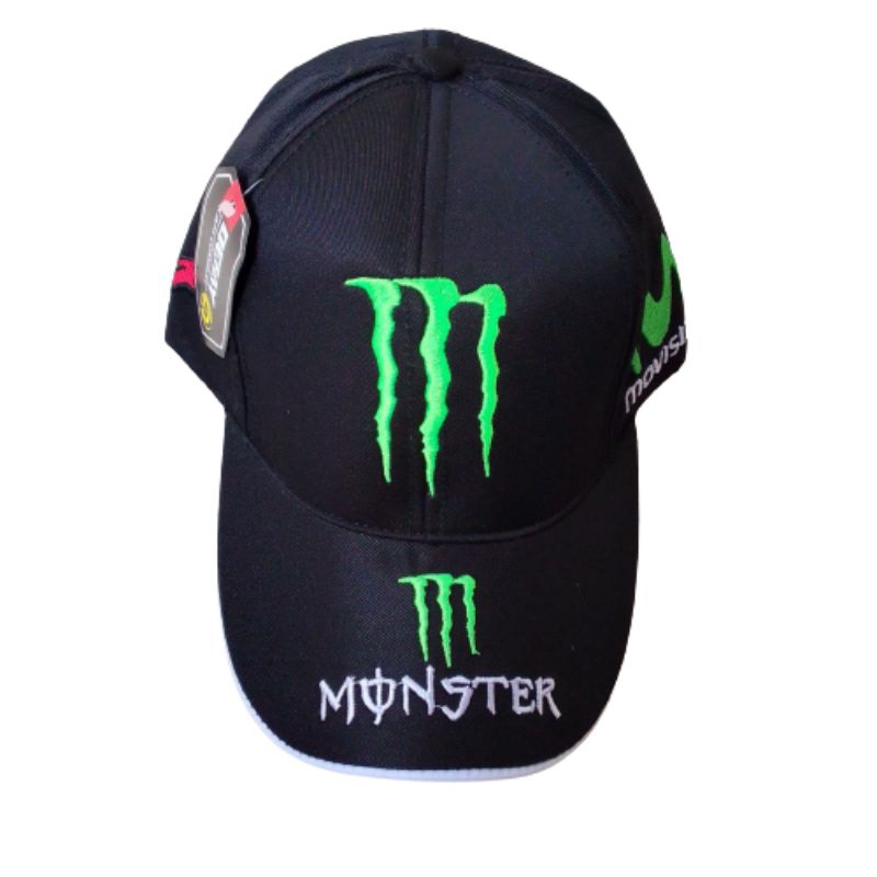 Topi Baseball Monster Motogp bordir
