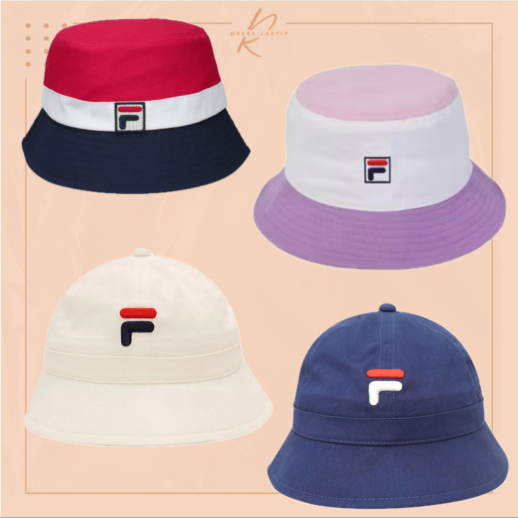 [ORI NEW] Fila Kids Bucket Hat / Cap | READY STOCK